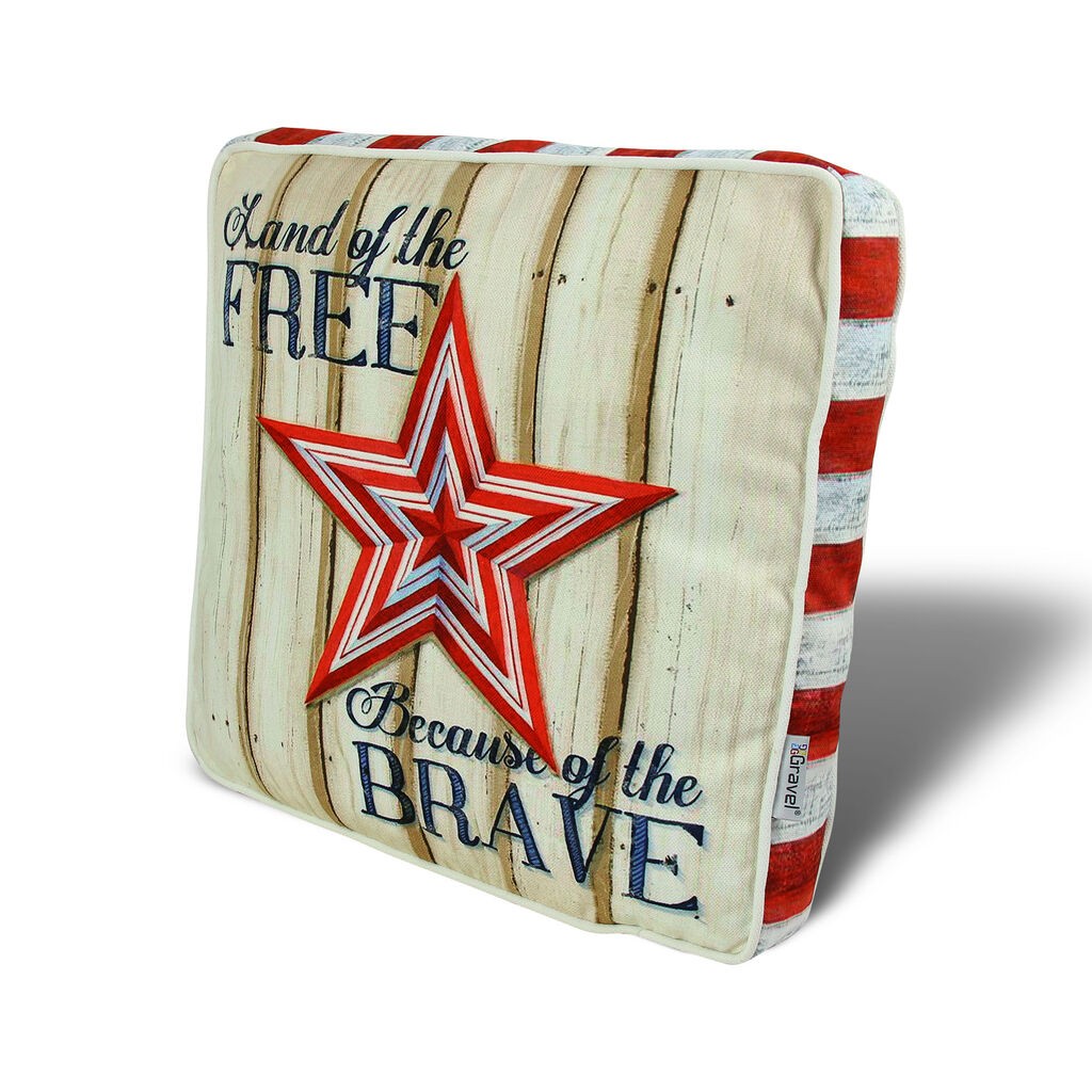 Декоративна перница Aberto Design YM1023, 42x42 см, шарена