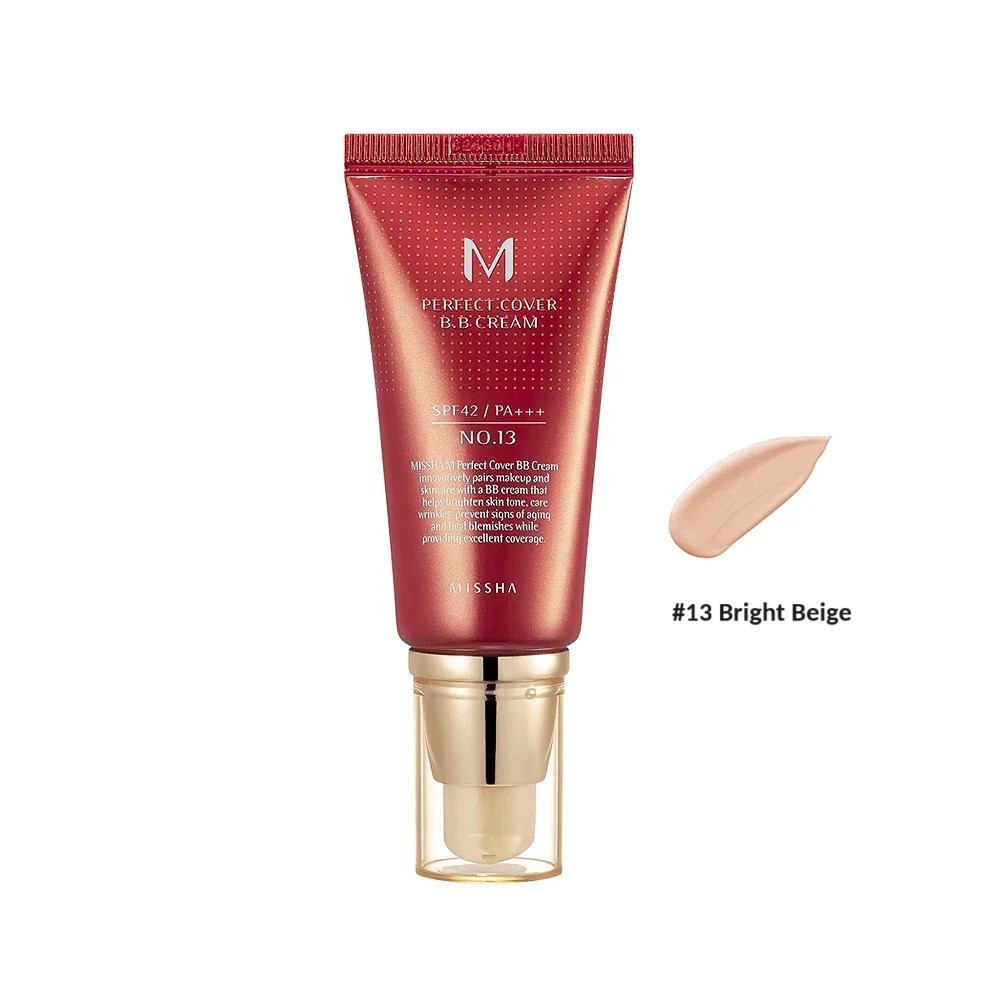 MISSHA Perfect Covering BB Крема No.13 Bright Beige SPF42 PA+++ 50ml