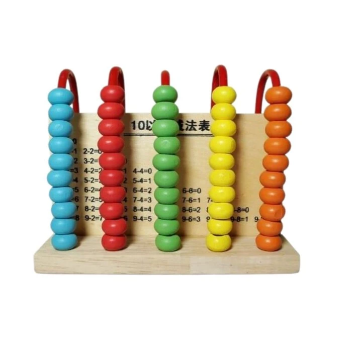 Kinderlino Дрвена броеница со бои