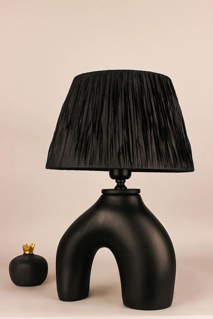 Столна ламба Opviq BK041, црна