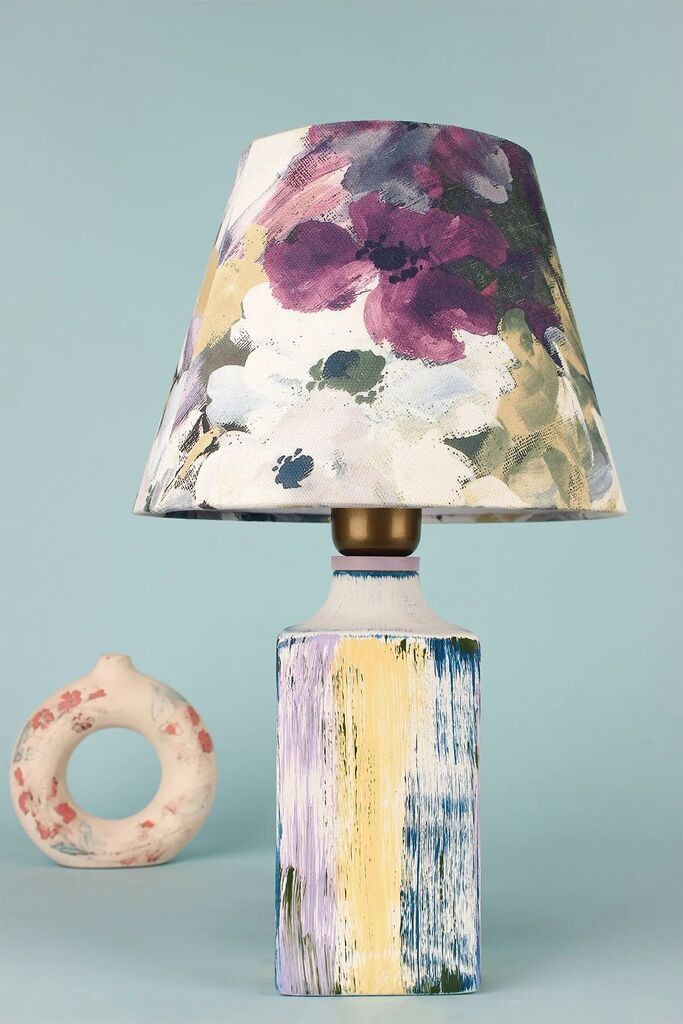 Столна ламба Opviq BK034, шарена