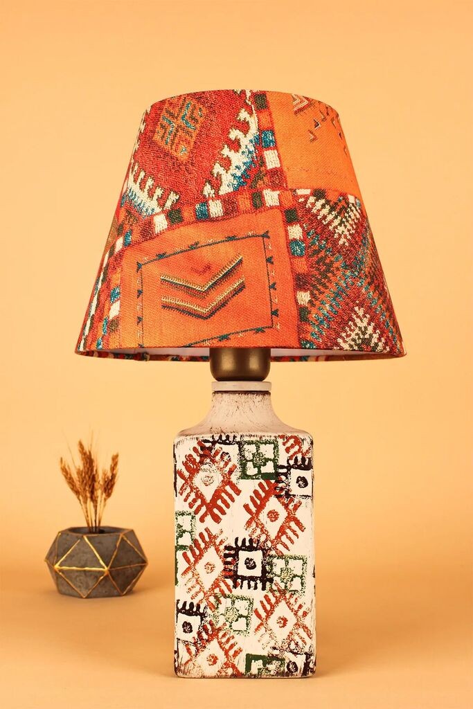 Столна ламба Opviq BK032, шарена