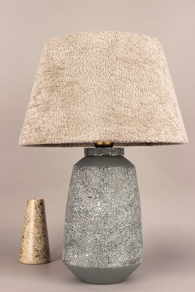 Столна ламба Opviq BK109, кремасто-сива