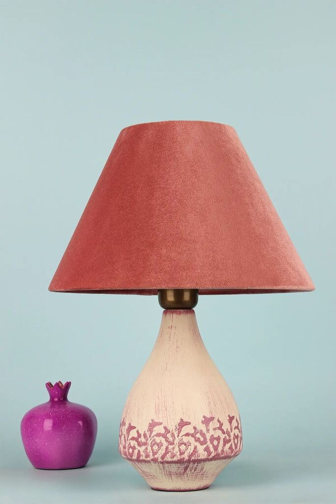 Столна ламба Opviq BK057, розова