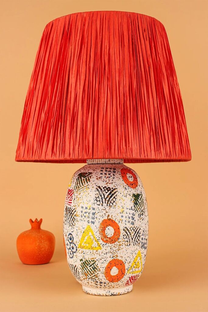 Столна ламба Opviq BK031, шарена