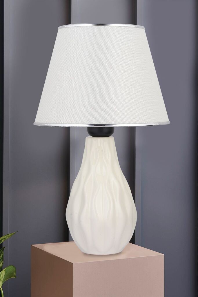 Столна ламба Opviq 64364, кремаста