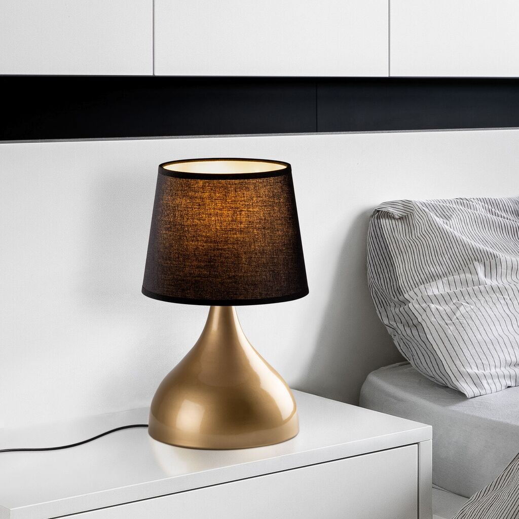 Столна ламба Opviq Gota-15474, златно-црна