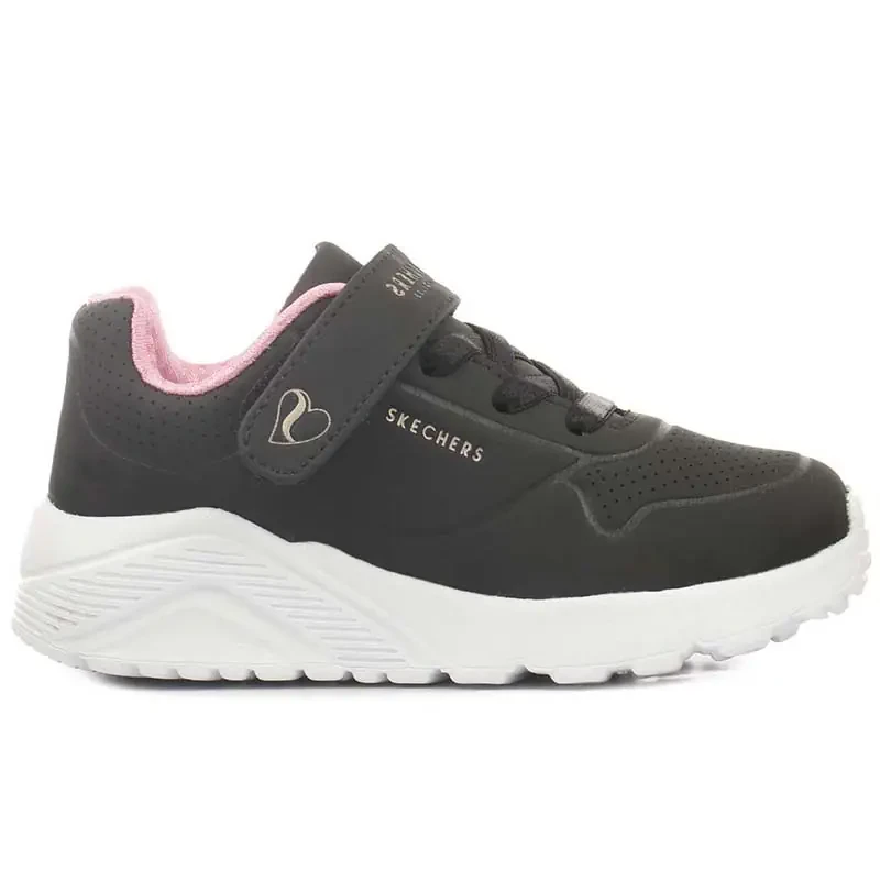 SKECHERS Патики за девојчиња Uno Lite, црни