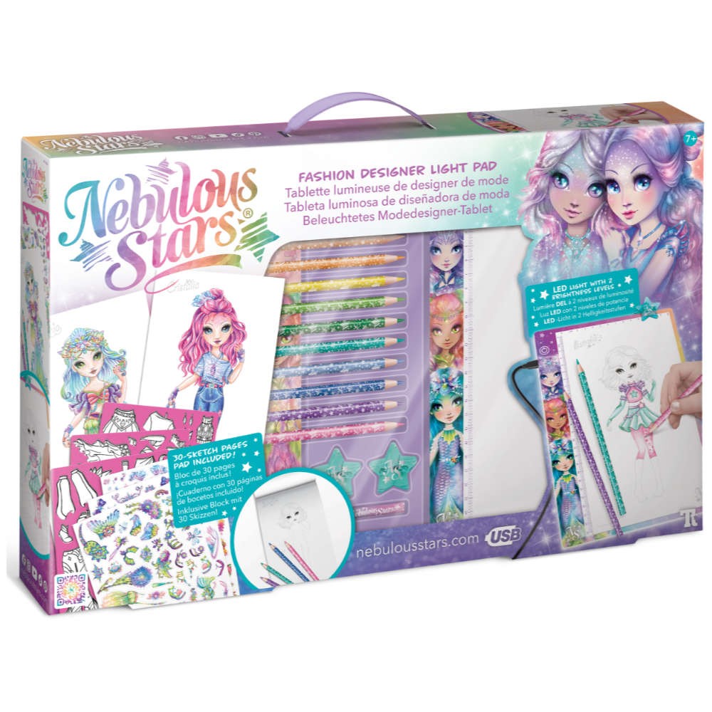 NEBULOUS STARS Креативен сет „Небулозни dzвезди" Светлечка основа Моден дизајнер