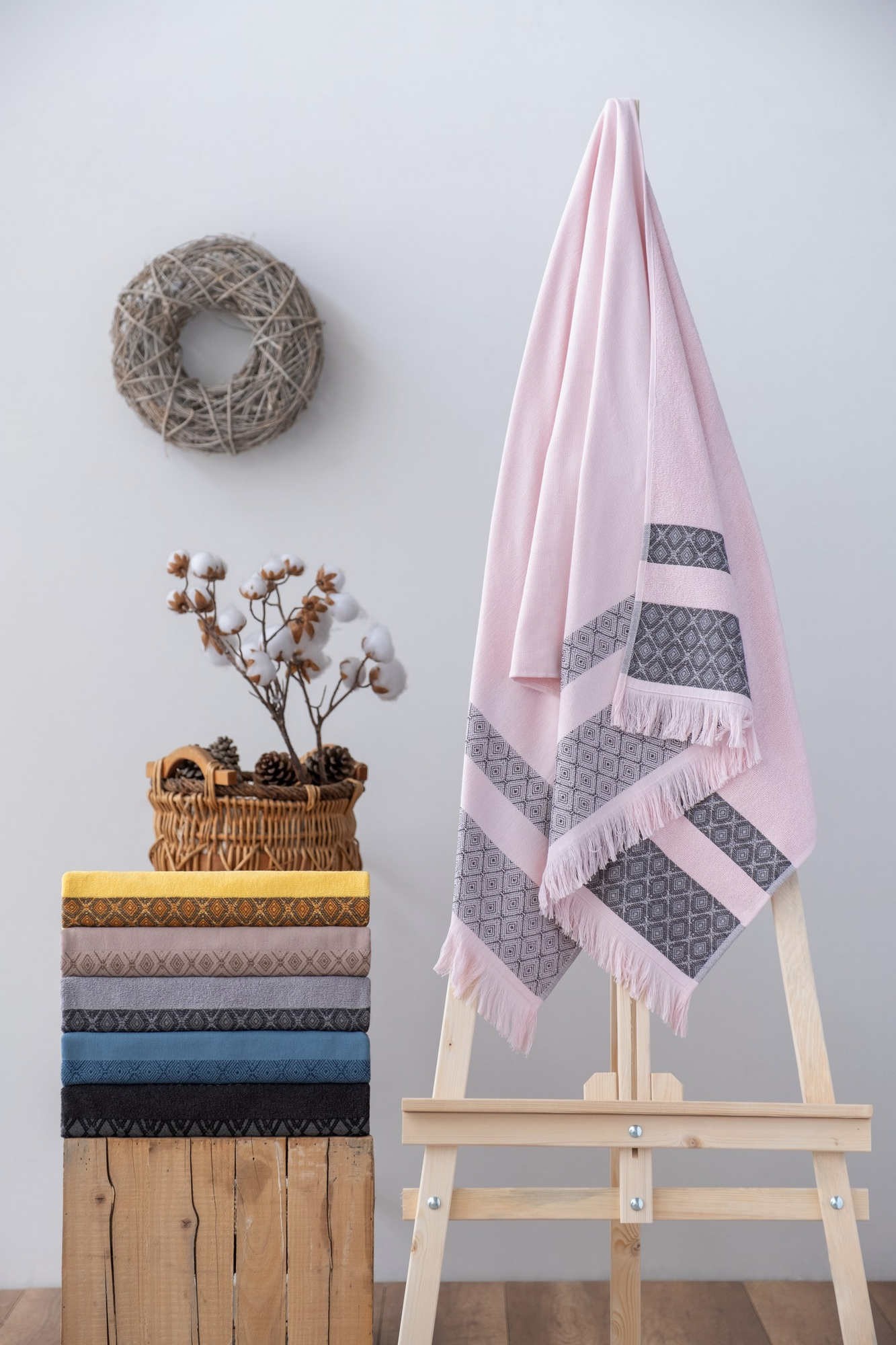 L'essentiel Maison Пешкир за капење 75x150cm Беж