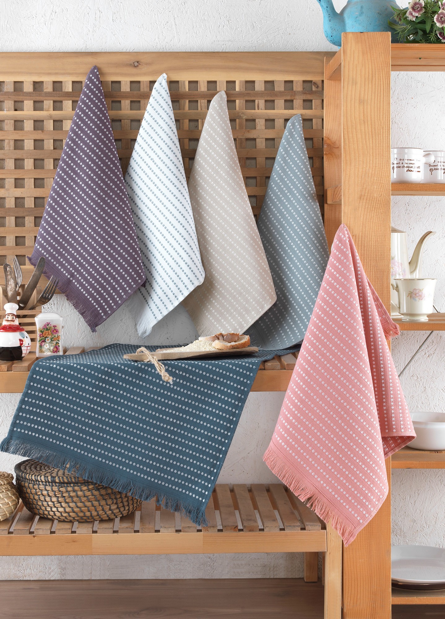 L'essentiel Maison Сет од 6 крпи за раце