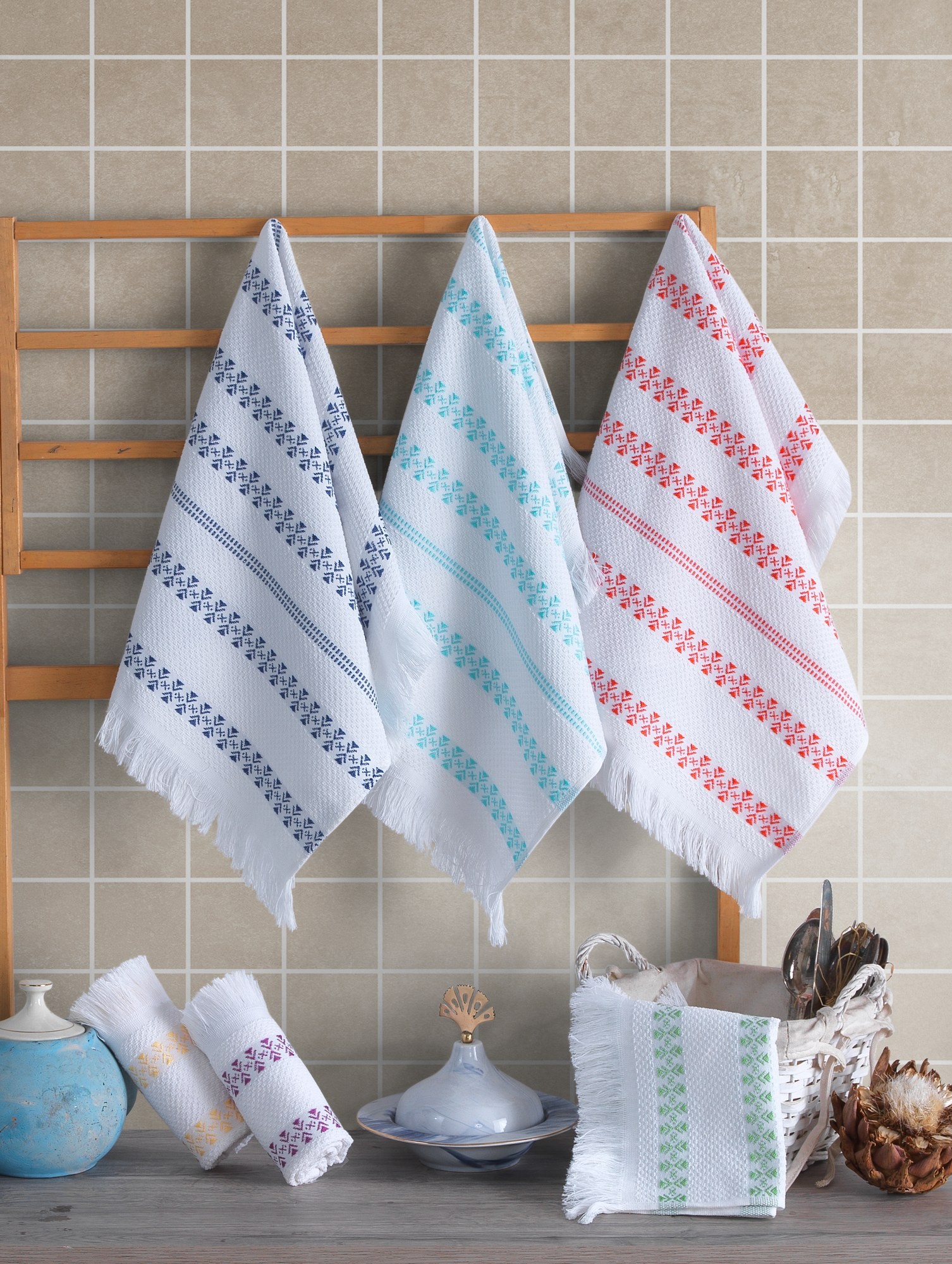 L'essentiel Maison Сет од 6 крпи за раце