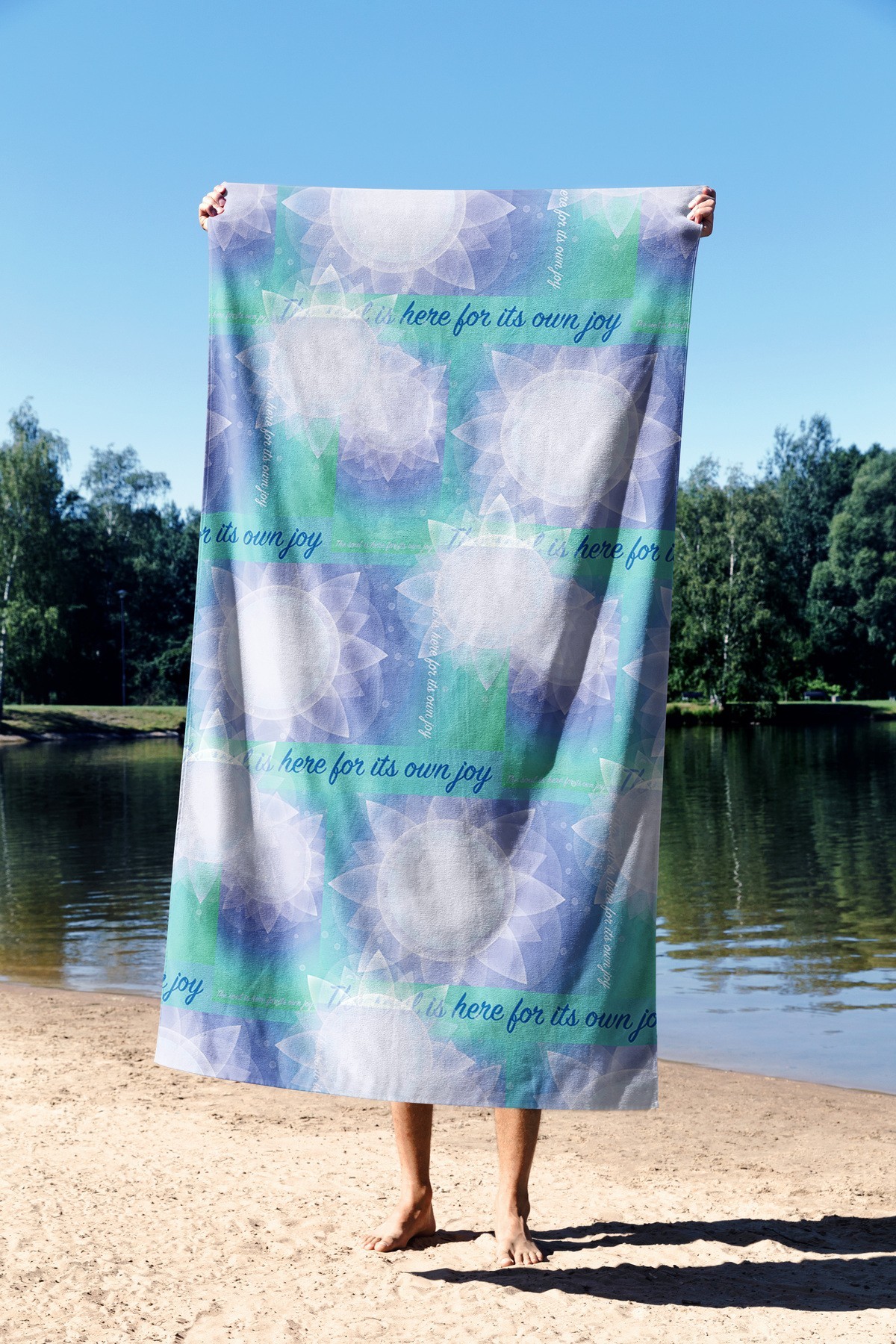 L'essentiel Maison пешкир за плажа 90x150cm Шарена