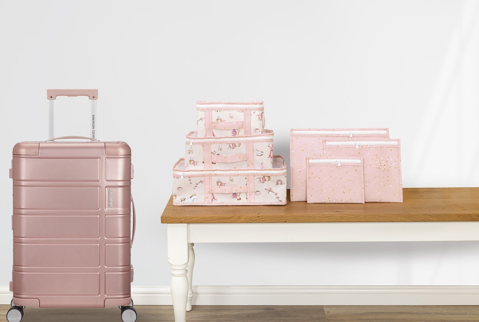 Комплет од 6 корпи за складирање Aberto Design, шарени