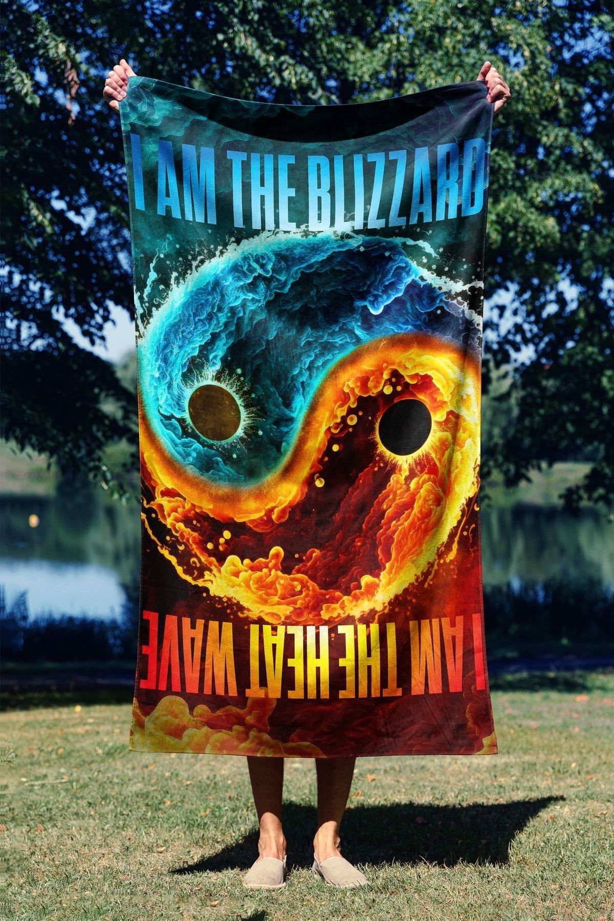 L'essentiel Maison Пешкир за плажа 90x150cm Шарена