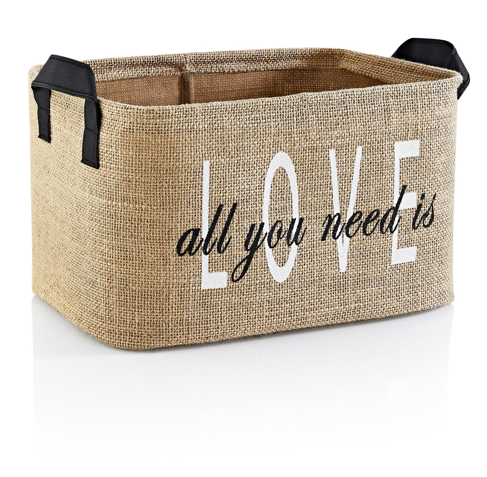 Кошничка за складирање Aberto Design Светло-кафеава