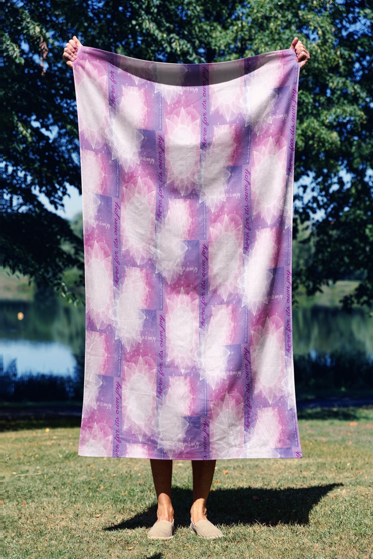 L'essentiel Maison Пешкир за плажа 70x130cm Шарена