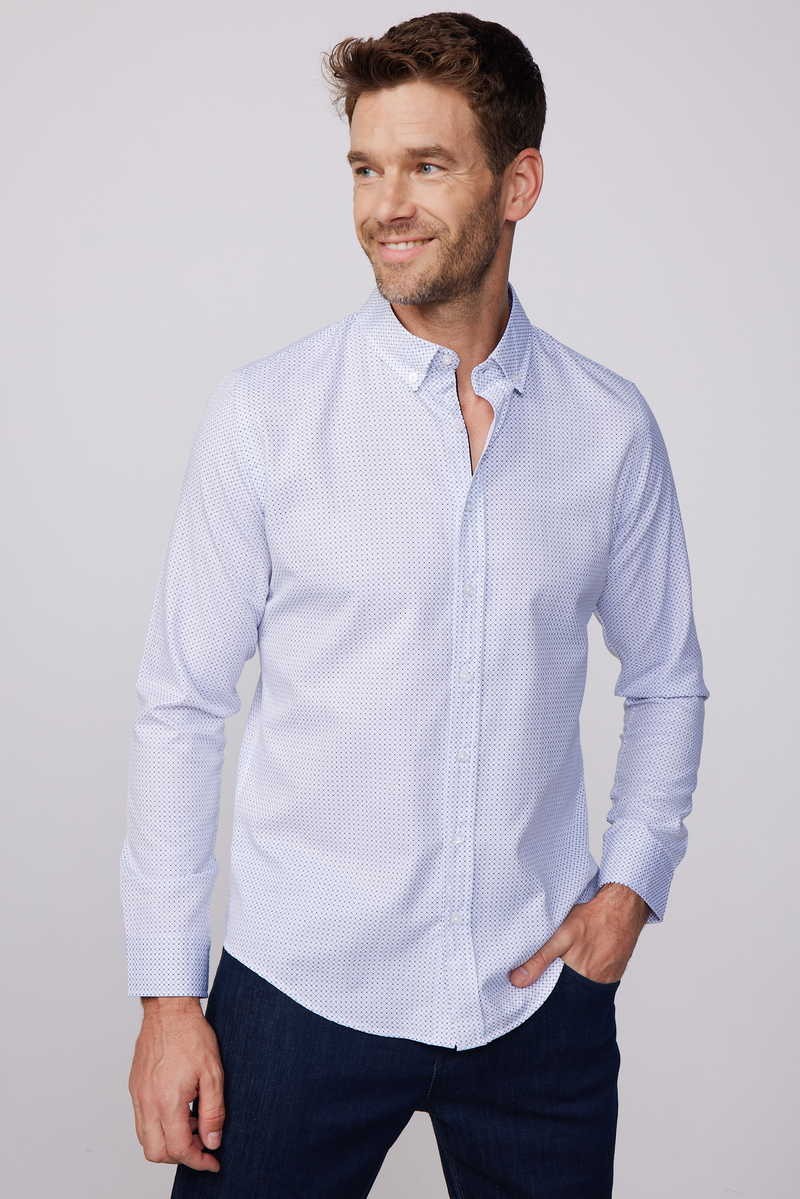 ТУДОРС Слим фит кошула