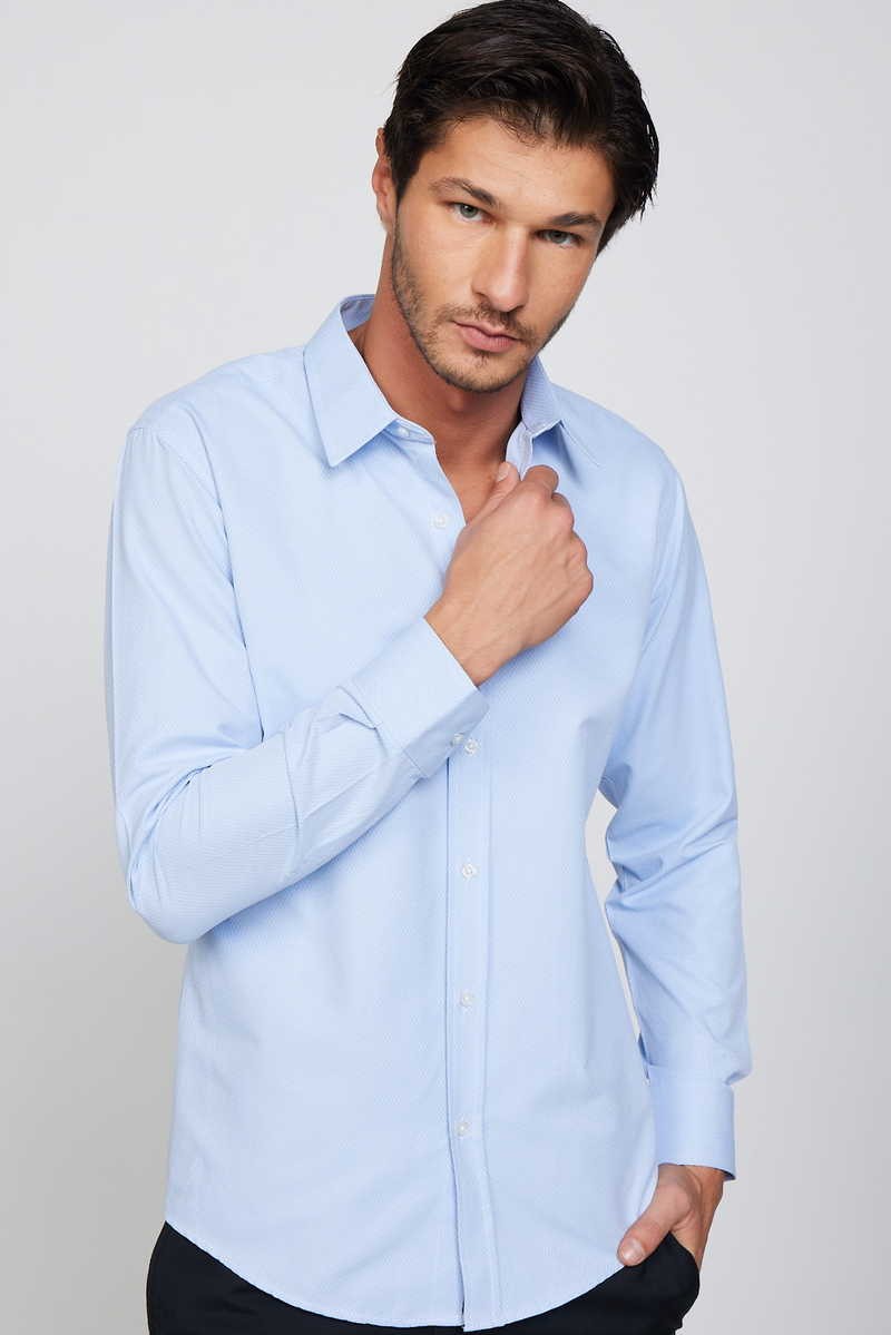 TUDORS Модерна - тенка кошула сина