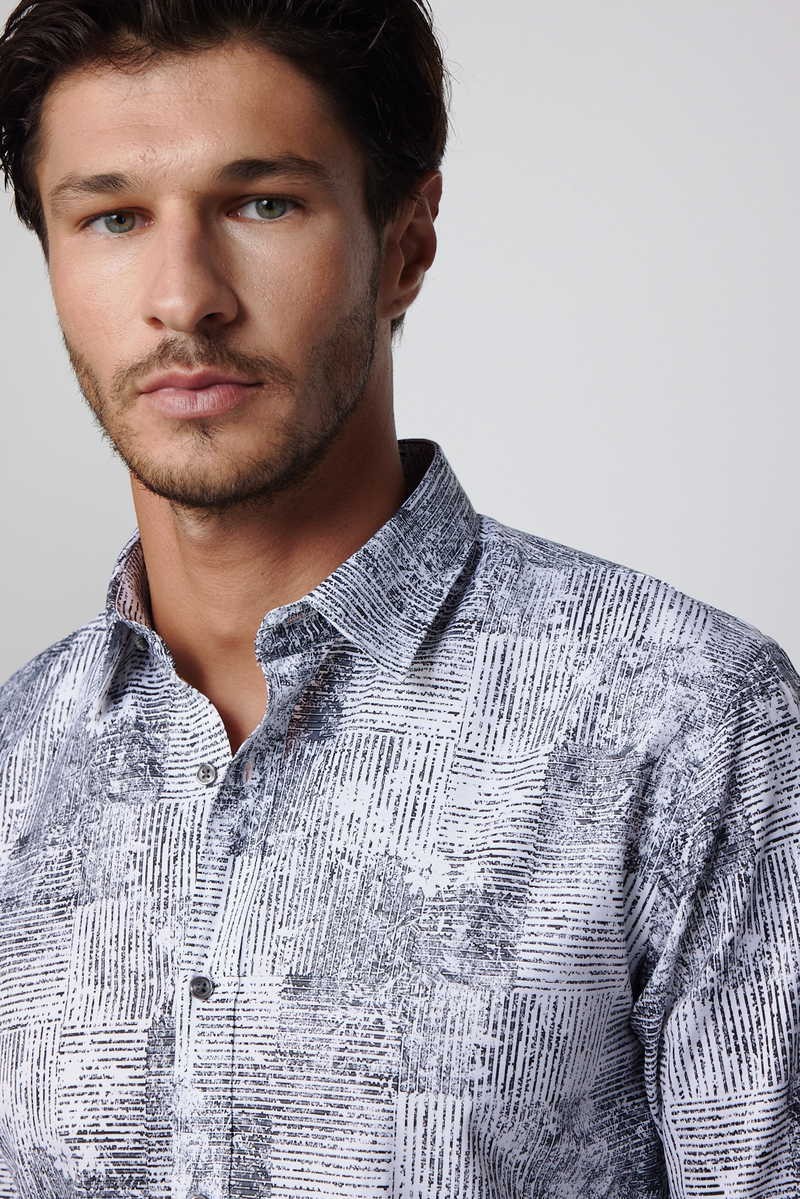 ТУДОРС Слим фит кошула