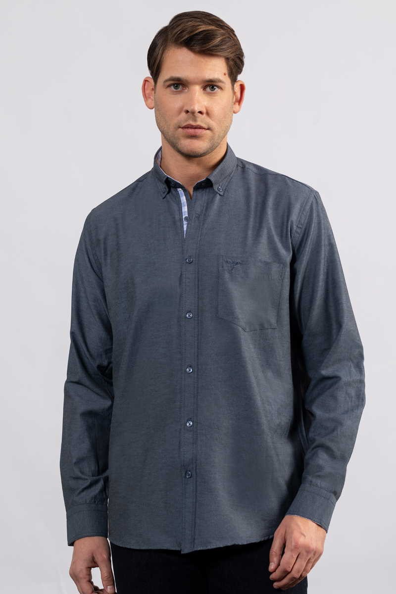 TUDORS Classic Fit - Comfort Fit Shirt Indigo