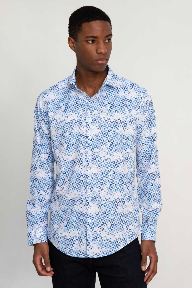 ТУДОРС Слим фит кошула