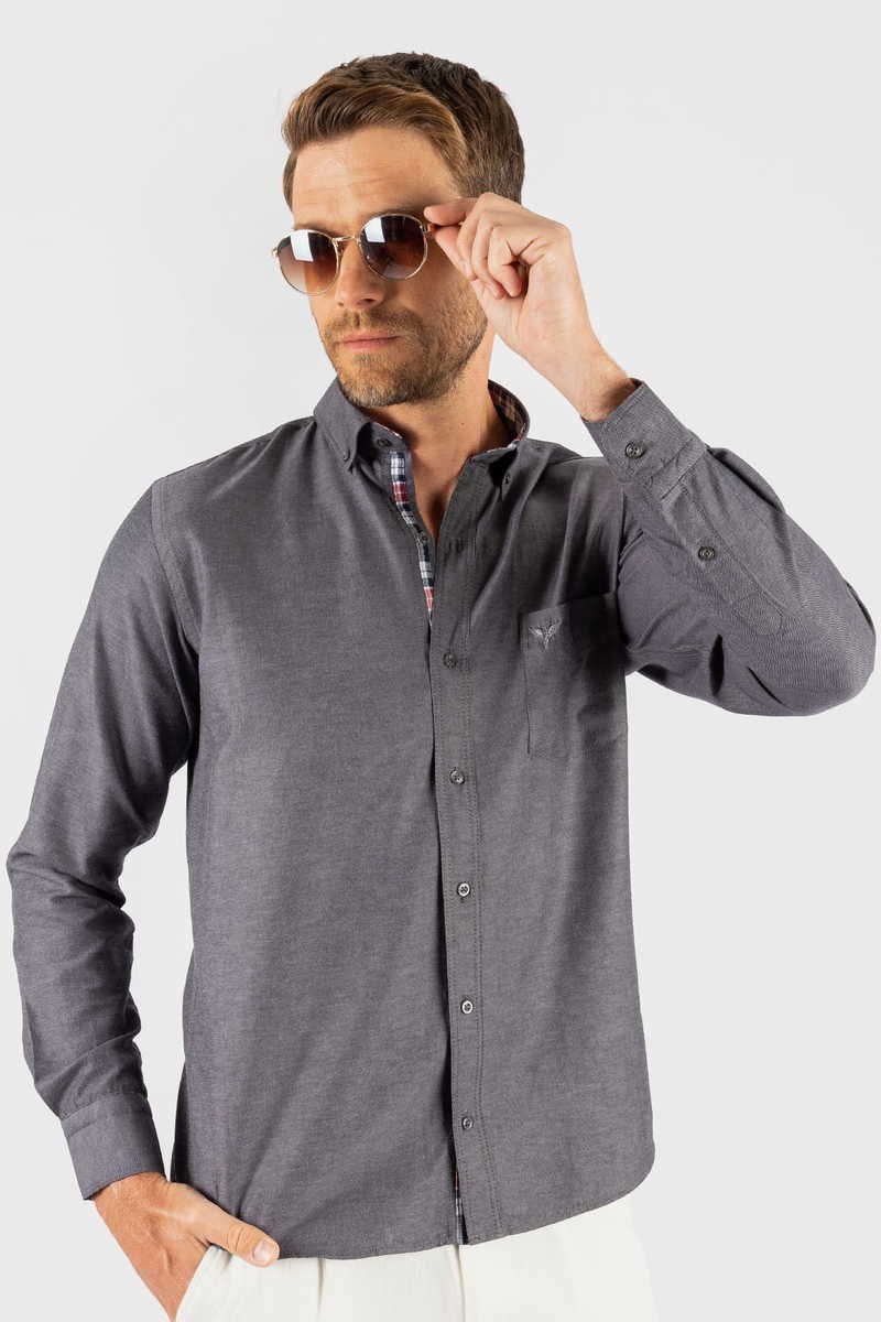 TUDORS Classic Fit - Comfort Fit кошула црна