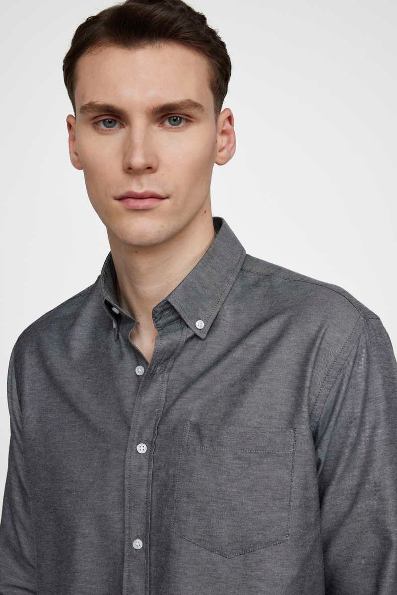 TUDORS Classic Fit - Comfort Fit Shirt сива