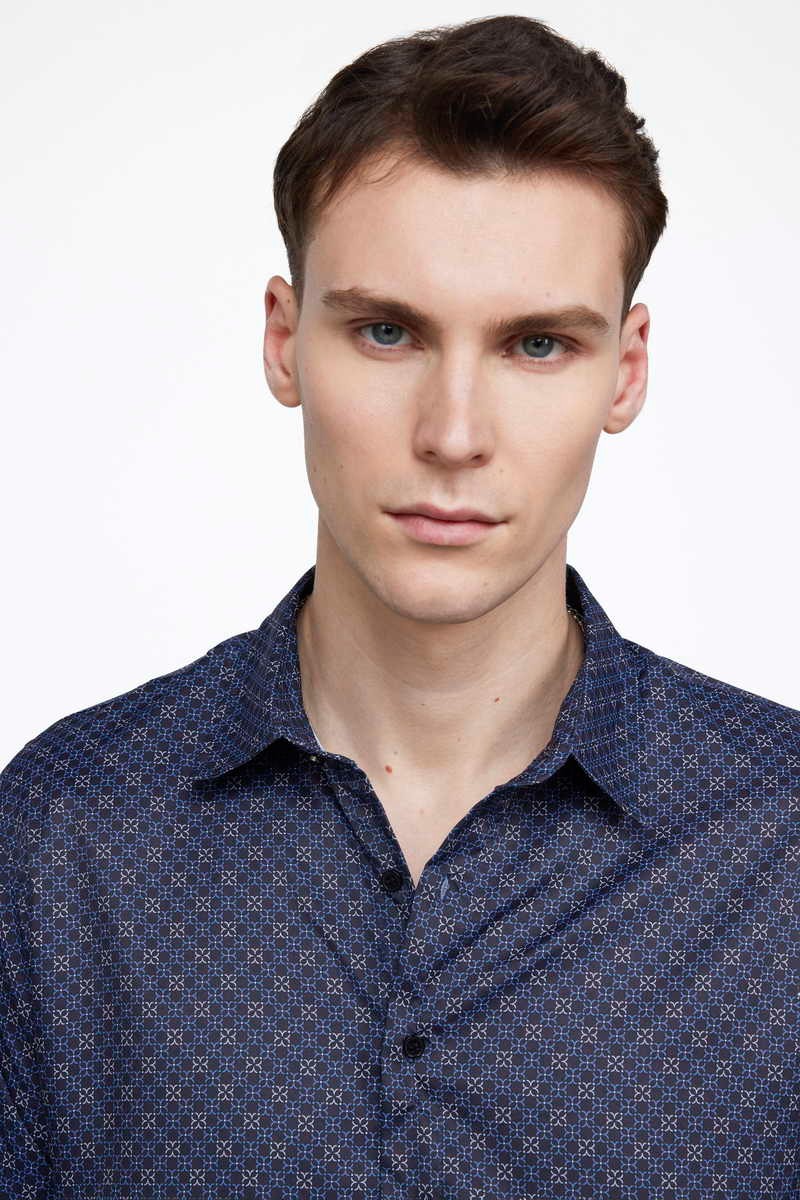 ТУДОРС Слим фит кошула