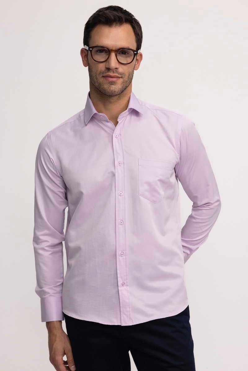 TUDORS Classic Fit - Comfort Fit Pink кошула