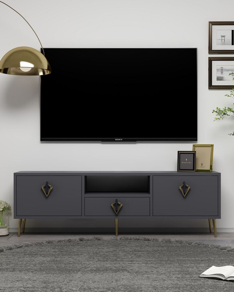 ТВ кабинет Hanah Home 1311-DROP-32, Антрацит