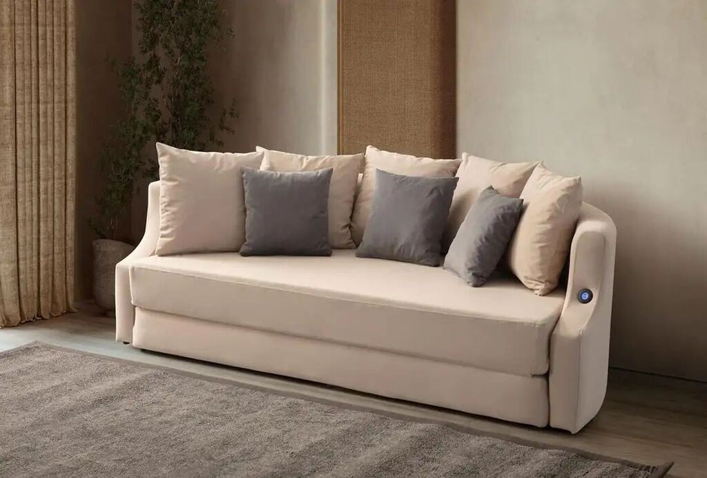 Atelier del Sofa Letto софа кревет, 230 x 120 x 70 cm, крем