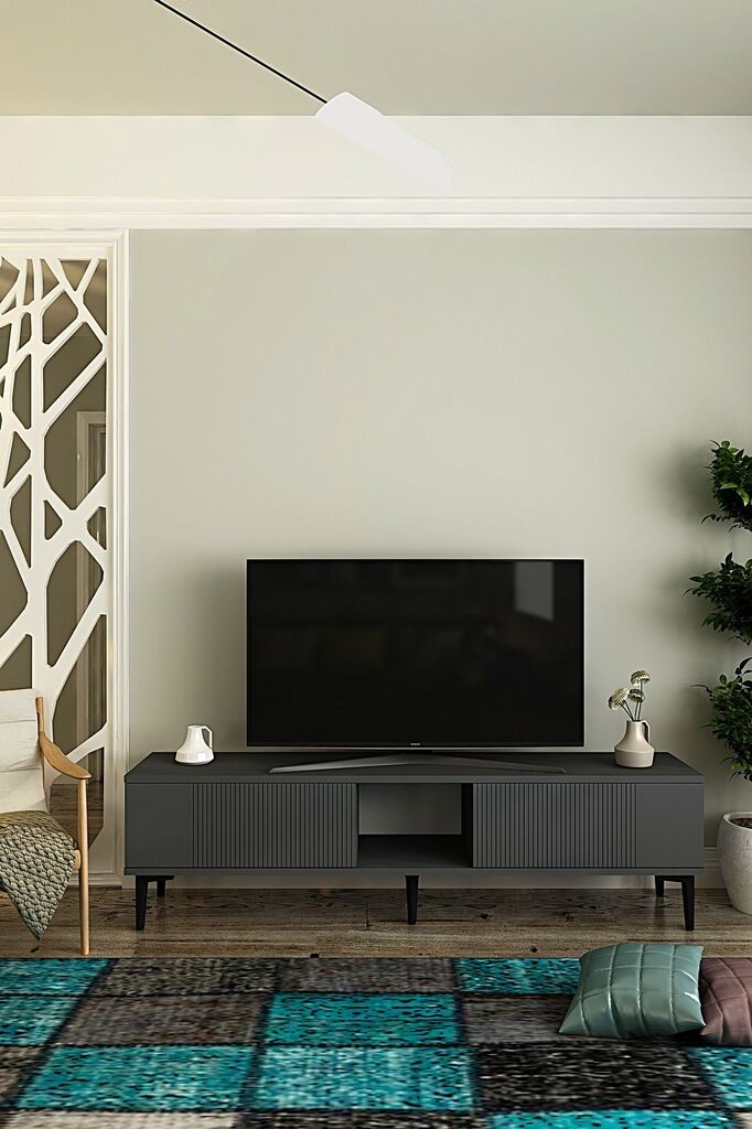 Hanah Home TV кабинет Corsa 150, Anthracite