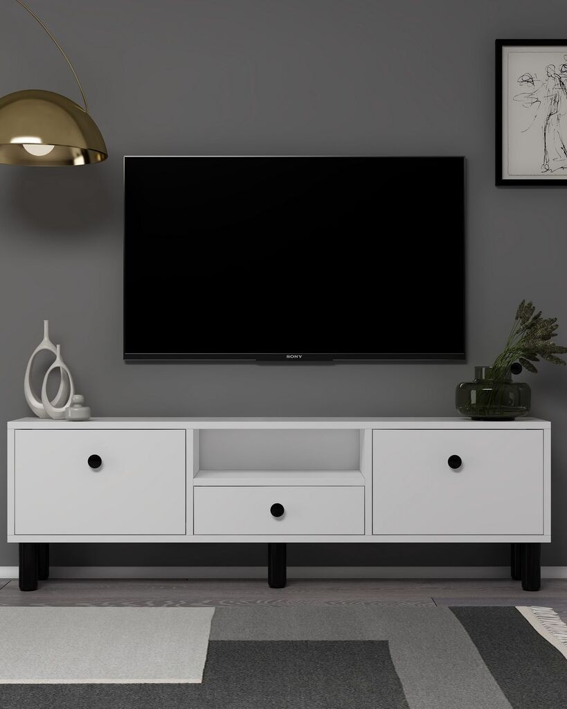 ТВ кабинет Hanah Home 1310-DROP-1, бел