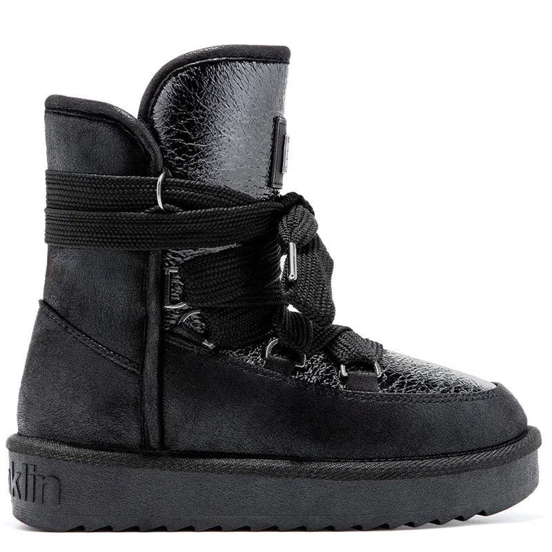 D.Franklin Детски Чизми NORDIC SHINY BLACK