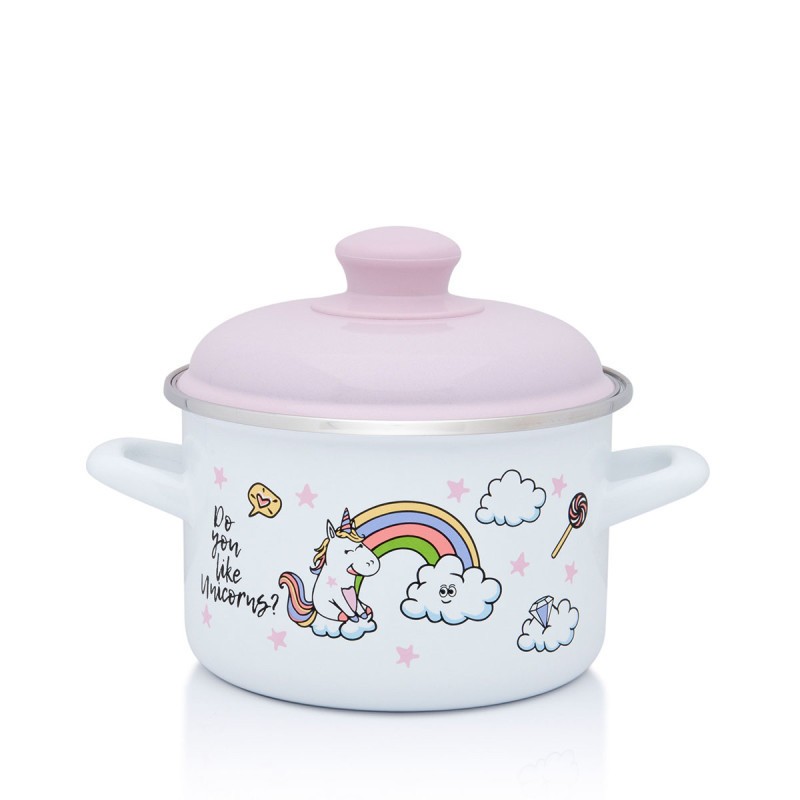 Metalac Тенџере со капак Unicorn 16цм/2л