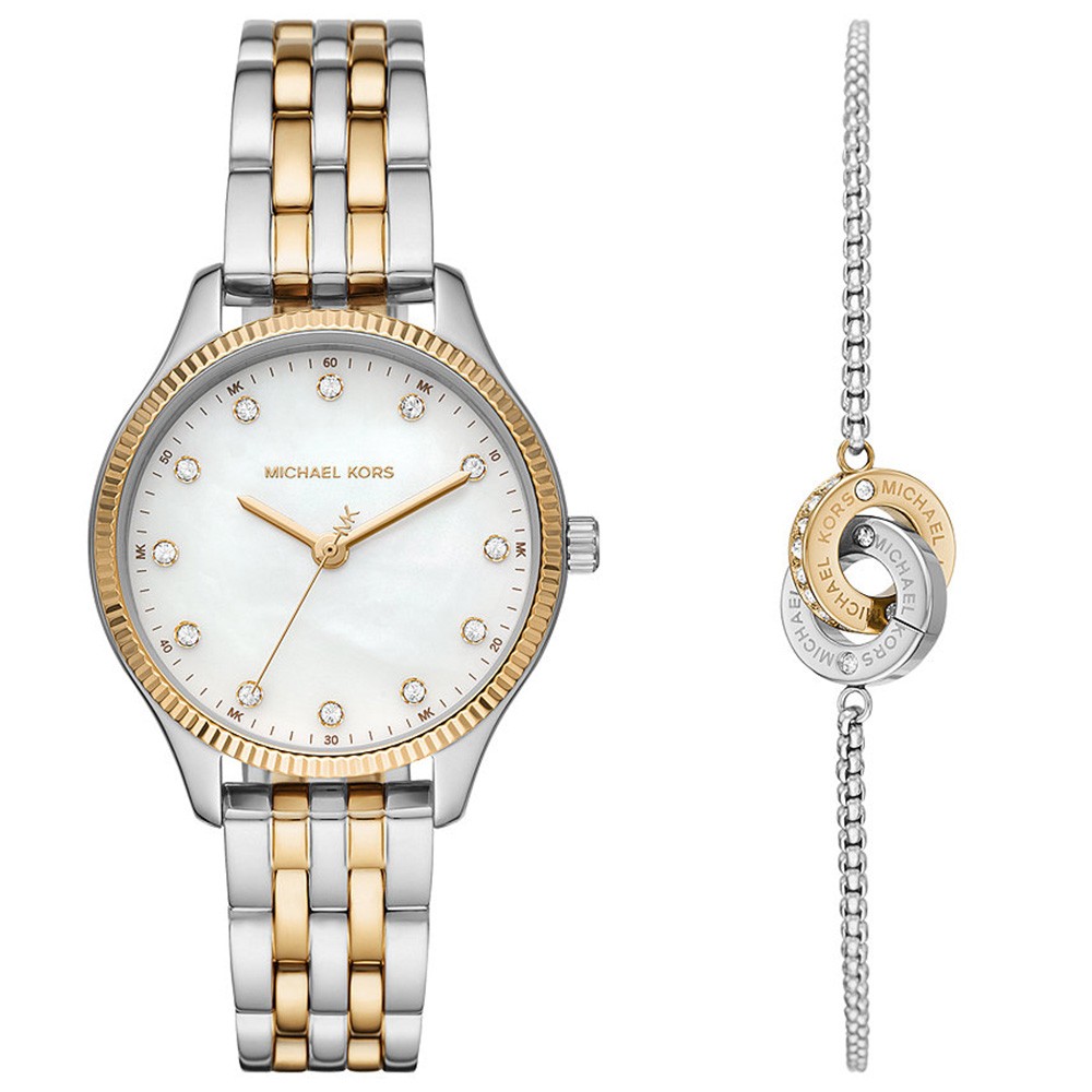 Michael Kors Сет Женски часовник со алка MK1026