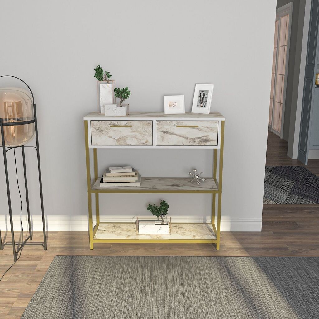 Hanah Home Dresser Latho, 90x92x30,5 cm, крем