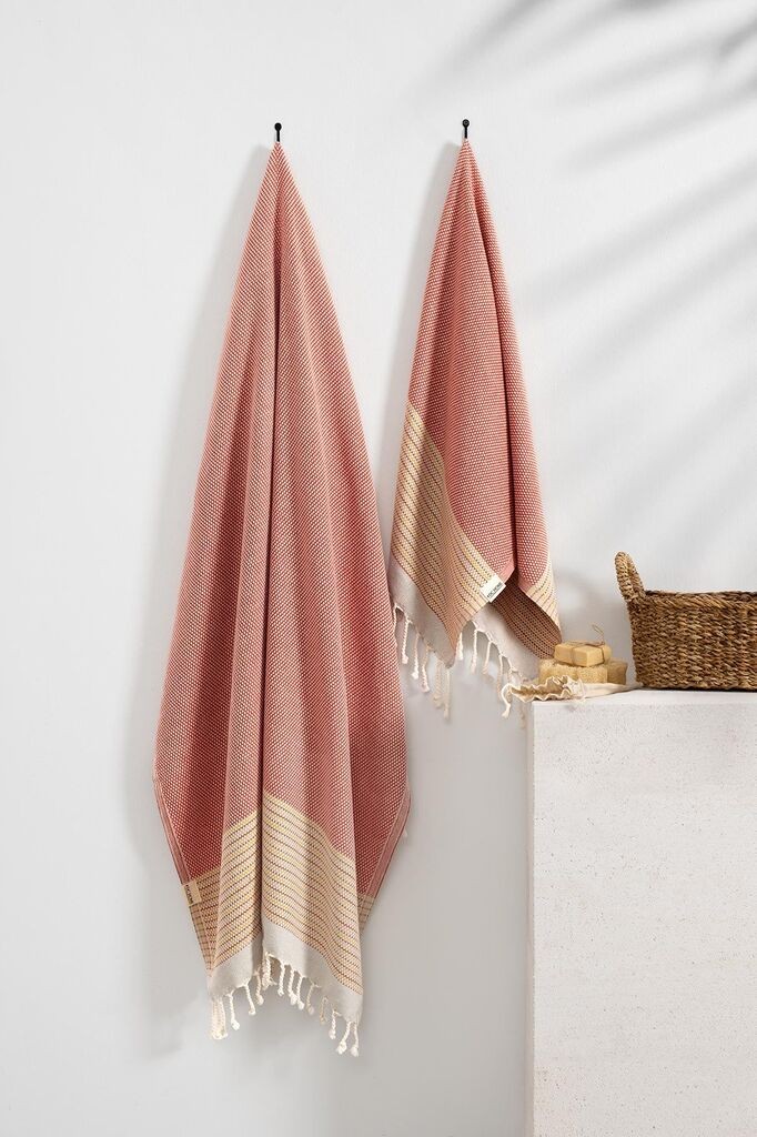 Комплет пешкири L'essentiel Maison Premium Fout, 90 x 180 cm, 55 x 93 cm