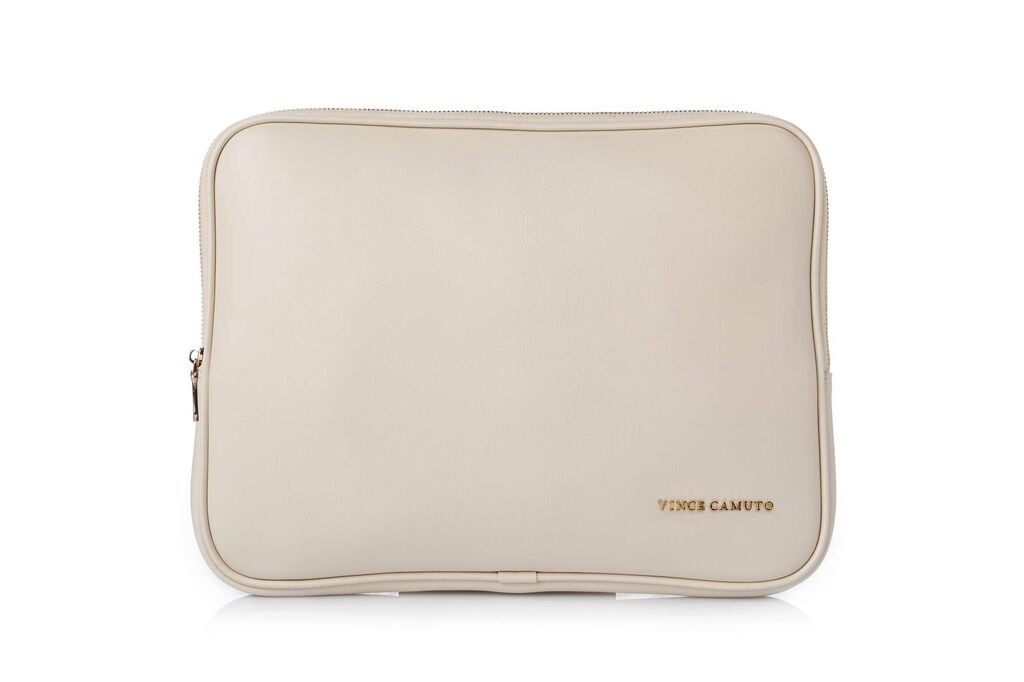Торба за лаптоп Vince Camuto, 14", 100% полиуретанска кожа, 35 x 4 x 27 см, бела