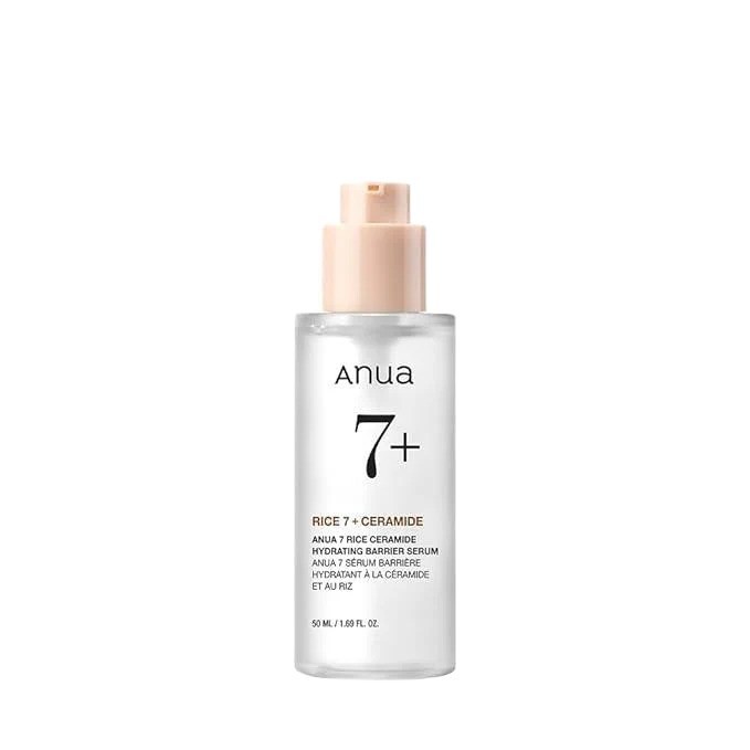 ANUA 7 Rice Ceramide Hydrating Barrier Серум за лице 50ml