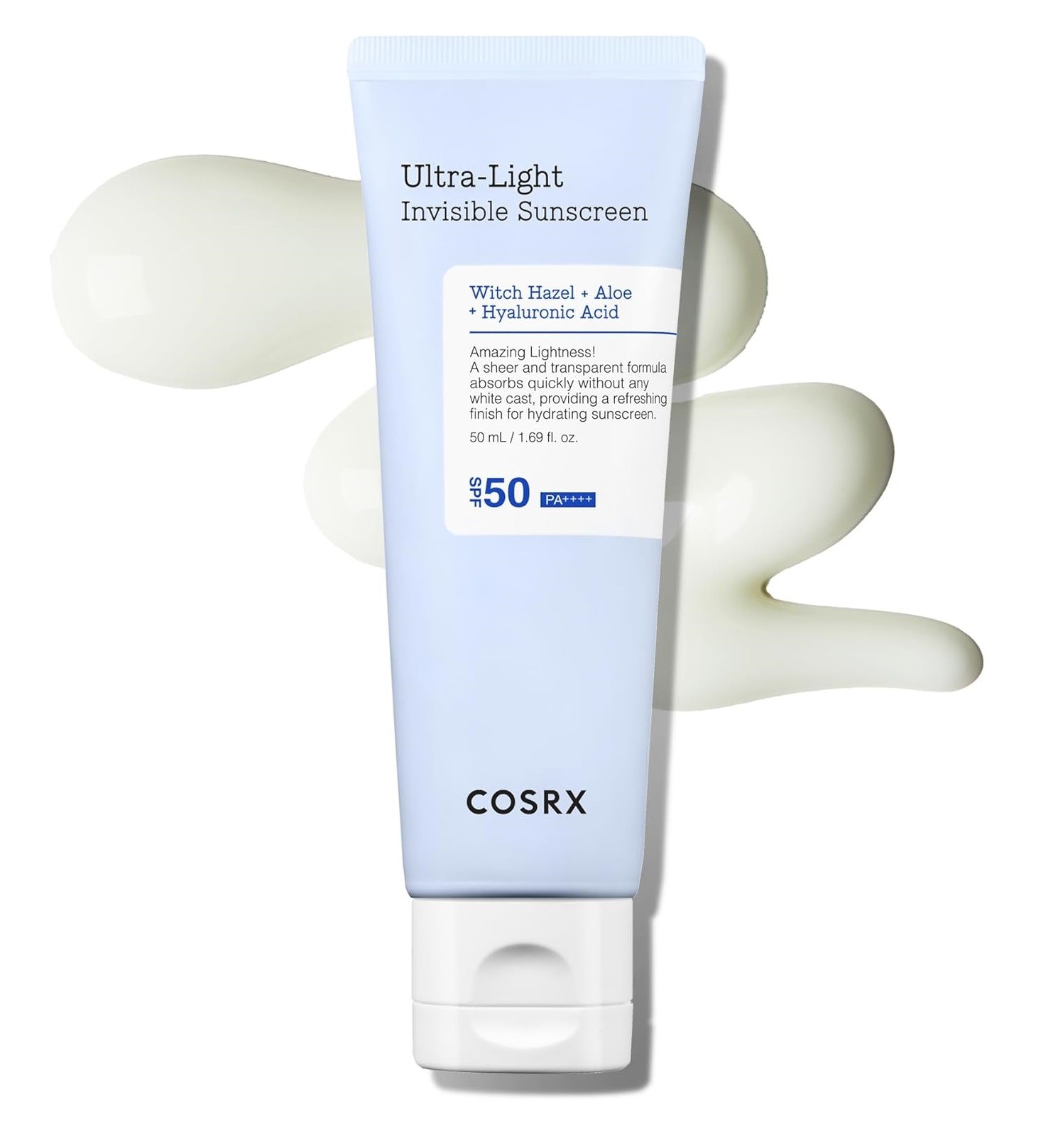 COSRX Ultra Light Invisible Sunscreen SPF50+ PA++++ Крема со заштитен фактор 50ml