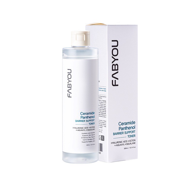 FABYOU Ceramide Panthenol Barrier Support Toner Тонер за лице 300ml