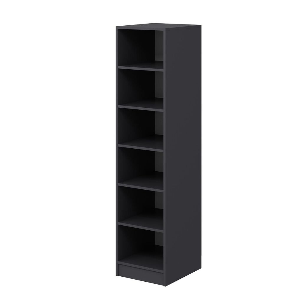 Гардероба „Хана Хоум Кејл" 45x210x52 см Антрацит