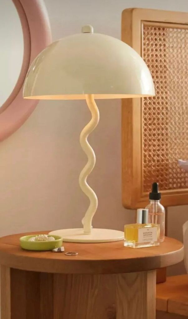 Столна ламба Opviq BRZ-340115, 40 W, 45 см, кремаста