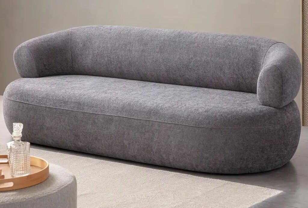 Atelier del Sofa Trosed Roma, 230 x 70 x 70 см, темно сива