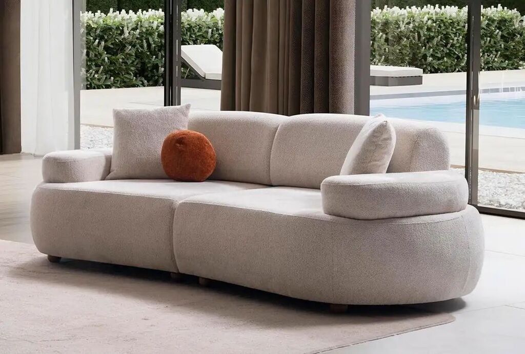 Atelier del Sofa Trosed Rio, 252 x 90 x 77 см, Крем боја