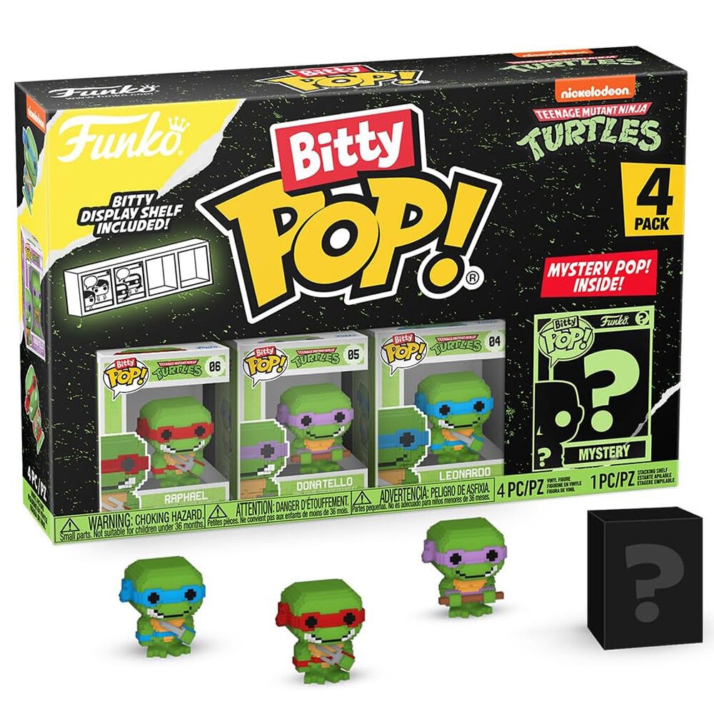 Dino Toys  Играчка фигура Нинџа желки Сет 1/4 9.5x14cm Funko POP! FBP71510