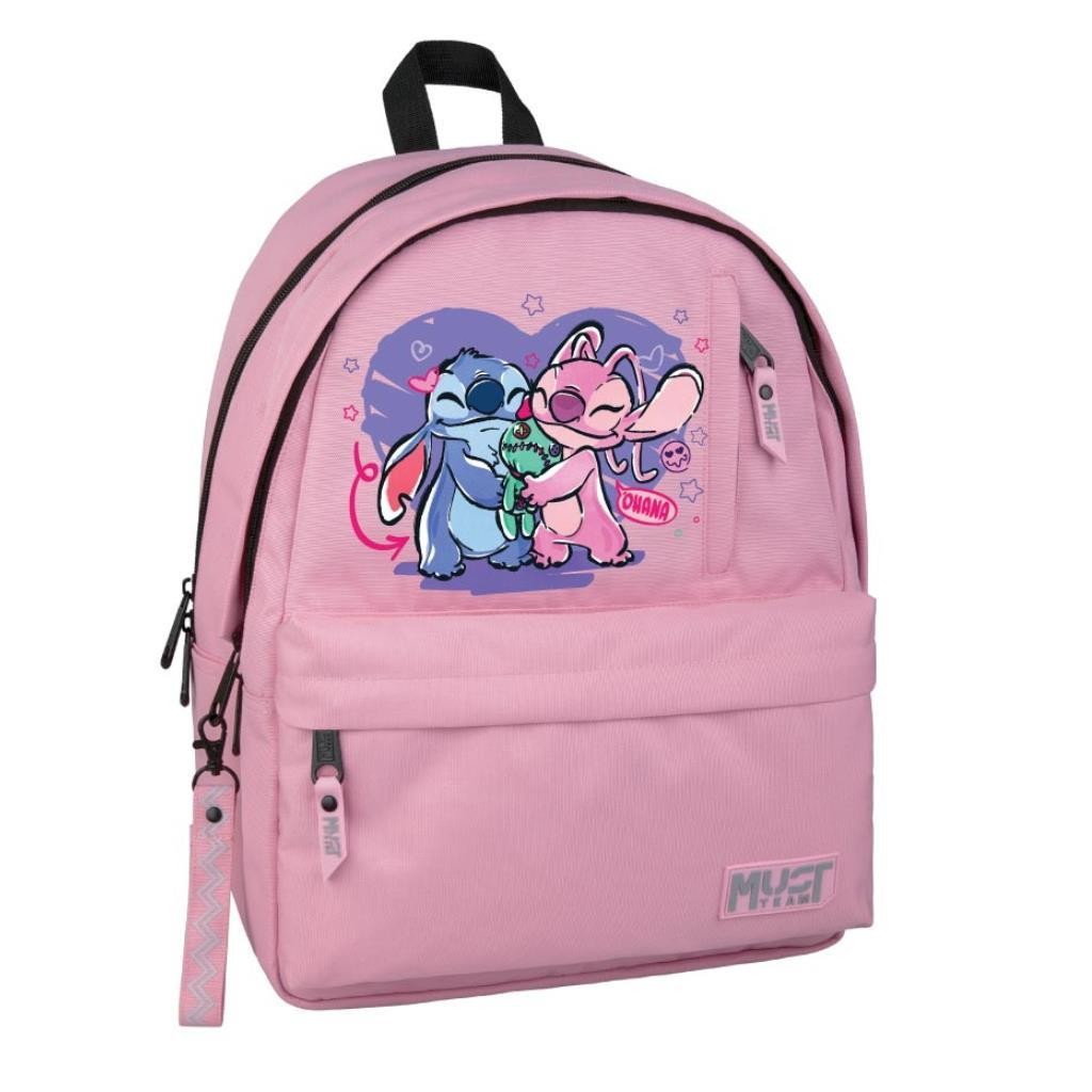 Diakakis  Ранец 3 Патенти Lilo&Stitch Must 000565675 32*43*19цм Розева