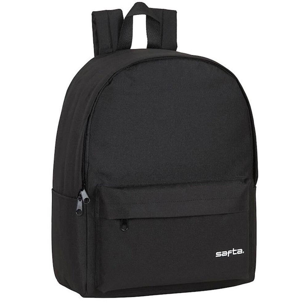 Safta Ранец 2 Патенти "Black" 632032902 31*41*16цм Црна